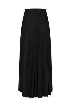 Neo Noir Boni Simple Plisse Skirt 166495< Nederdele