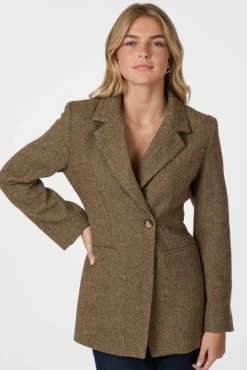 Neo Noir Bowie Herringbone Blazer 164866< Blazere