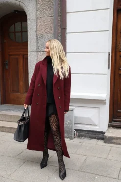 Boyfriend Wool Coat 160854*Valentin Studio Sale