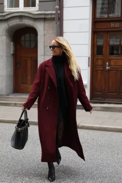 Boyfriend Wool Coat 160854*Valentin Studio Sale