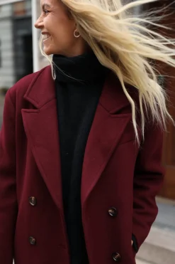 Boyfriend Wool Coat 160854*Valentin Studio Sale