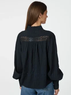 Bria Dobby Blouse 164672*Neo Noir Discount