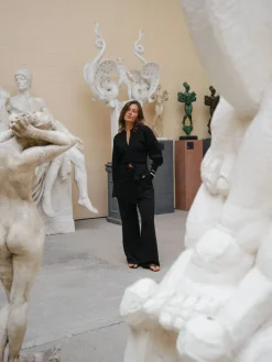 Briano Stitch Knit Cardigan 166423*Neo Noir Clearance