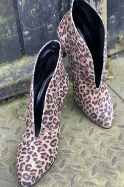 Copenhagen Shoes Brown Leopard New< Copenhagen Shoes|Stiletter & Pumps