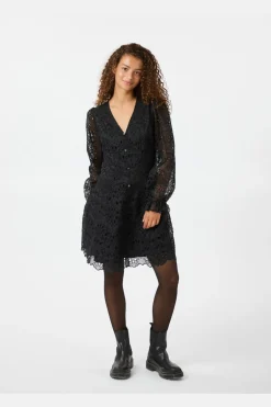 Cabana Embroidery Dress 162199*Neo Noir Discount