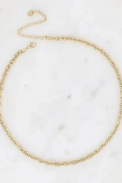 Mellow Moon Cade Mesh Halskæde 2mm BS1982X0380< Halskæder