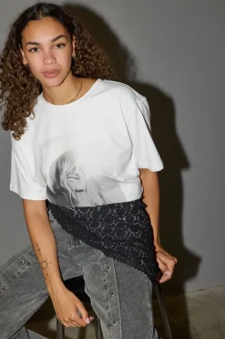 Co´Couture Calincc Crochet Scarf Skirt 49083< Tørklæder