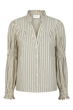 Camilla Contrast Blouse 164669*Neo Noir Clearance