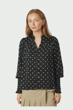 Camisa Dot Blouse 167161*Neo Noir Outlet