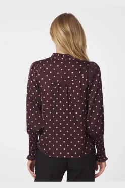 Neo Noir Camisa Dot Blouse 167161< Bluser & Skjorter|Ammevenligt Tøj