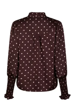 Neo Noir Camisa Dot Blouse 167161< Bluser & Skjorter|Ammevenligt Tøj