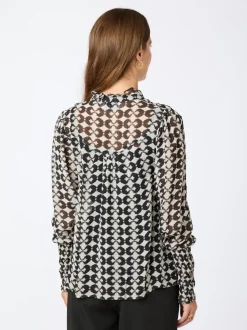 Camisa Graphic Print Blouse*Neo Noir New