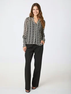 Camisa Graphic Print Blouse*Neo Noir New