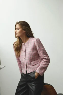 Co´Couture Cammiecc Boucle Jacket 40011< Overtøj & Jakker