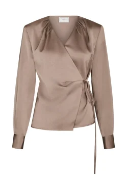 Caprina Heavy Sateen Blouse 166961*Neo Noir Hot