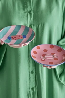 Caramella Tallerken, Rosa, Stentøj 82062880*Bloomingville Outlet