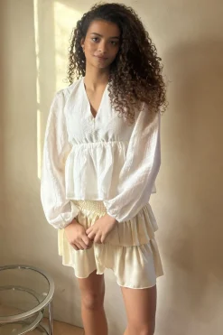 Neo Noir Carin Heavy Sateen Skirt 161994< Nederdele