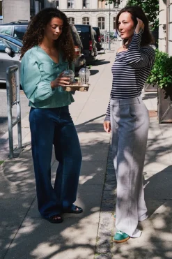 Neo Noir Carla Denim Pants< Bukser, Jeans & Leggings