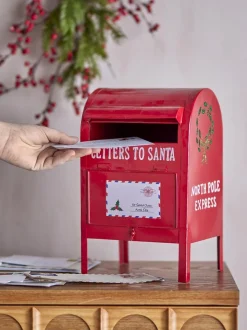 Bloomingville Carlo Deko, Rød, Metal 82061758< Dekoration Til Hjemmet