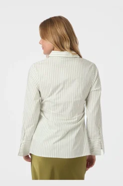 Neo Noir Caroli Stripe Shirt 166107< Bluser & Skjorter|Ammevenligt Tøj