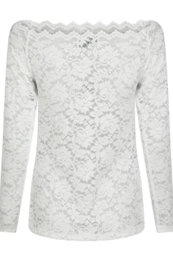 Casadi Lace Flower Blouse 162631*Neo Noir Outlet