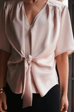 Neo Noir Casadia Heavy Sateen Blouse 165695< Bluser & Skjorter