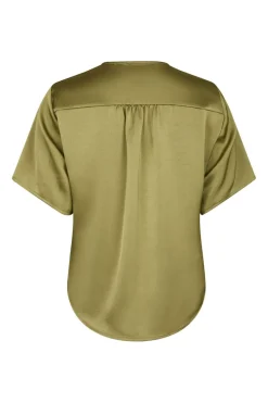 Neo Noir Casadia Heavy Sateen Blouse 165695< Sæt 🛍️|Bluser & Skjorter