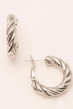 Cassandra Twisted Hoops  BM0614E0480*Mellow Moon Sale