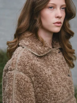 Neo Noir Castor Faux Fur Jacket 164862< Overtøj & Jakker