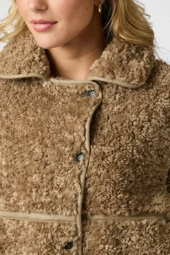 Neo Noir Castor Faux Fur Jacket 164862< Overtøj & Jakker