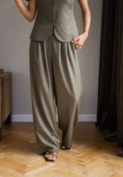 Celina Structure Pants 167306*Molly&My x Julie Elgaard Clearance