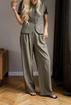 Celina Structure Pants 167306*Molly&My x Julie Elgaard Clearance