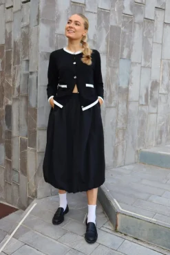 Liberte Chani Cardigan 22345< Cardigans|Ammevenligt Tøj