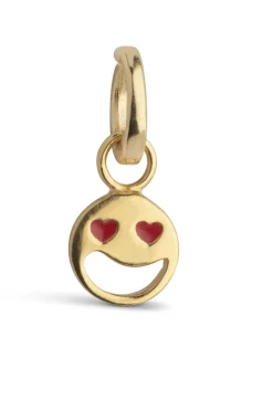 Charm, Funky Smiley C013G*Enamel Copenhagen Hot