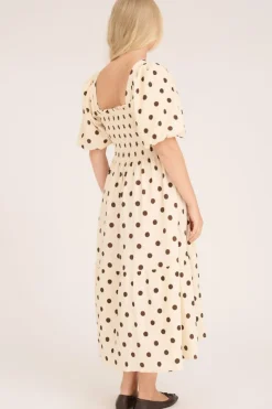 A-View Cheri Dot Dress< Kjoler
