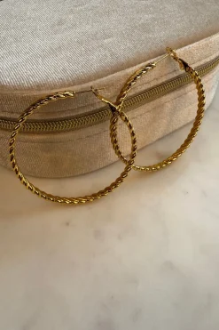 Mellow Moon Chiara Hoop Earring< Øreringe