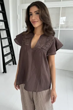 Continue Christel Solid 14923< Bluser & Skjorter