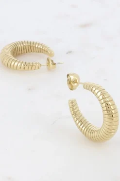 Christina Hoop Øreinge  BM1323E0500*Mellow Moon New