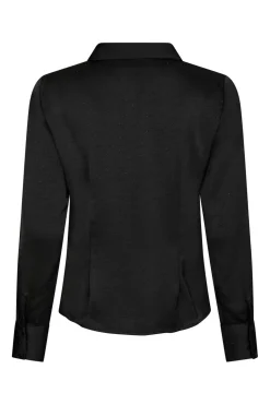 Christy Heavy Sateen Bedaz Shirt 166892*Neo Noir Discount