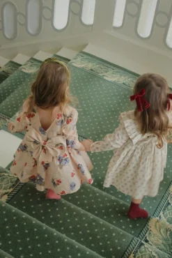 Cianna Ls Bow Dress Gots Ks104262*Konges Sløjd