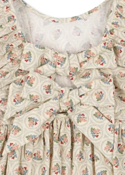 Cianna Ls Bow Dress Gots Ks104262*Konges Sløjd