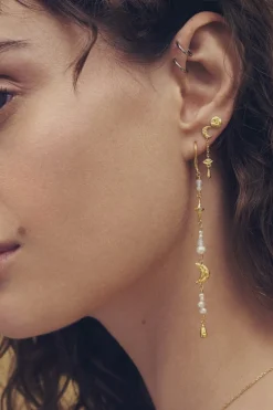 Cio Cio Single Earring*Maanesten Clearance