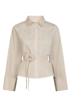 Neo Noir Clarida Rose Stripe Shirt 166504< Bluser & Skjorter|Ammevenligt Tøj
