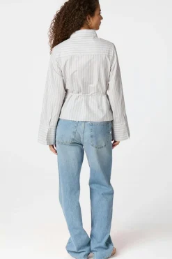 Neo Noir Clarida Stripe Shirt 164934< Bluser & Skjorter|Ammevenligt Tøj