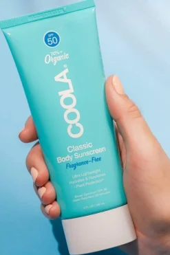 Coola Classic Body Lotion Fragrance Free SPF 50< Solcreme
