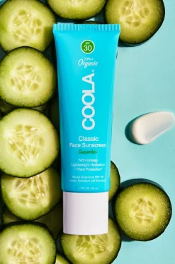 Coola Classic Face Lotion Cucumber SPF 30< Solcreme