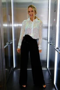 Classy Sequins Shirt*Valentin Studio Sale