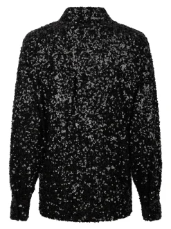 Valentin Studio Classy Sequins Shirt 163336< Bluser & Skjorter