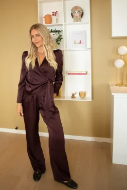 Comfy Pants Heavy Satin*Valentin Studio Discount