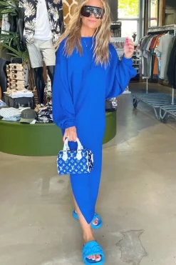 Valentin Studio Cosy Knit Dress< Kjoler